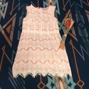 Alice Moon White Lace Dress